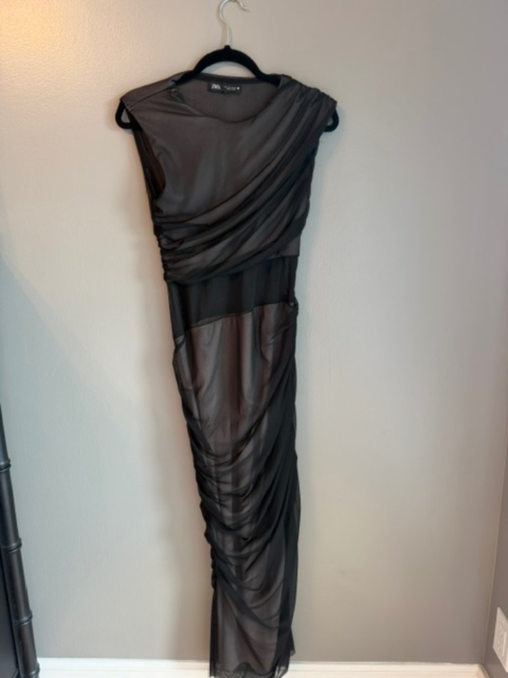 Zara Mesh Bodycon Dress